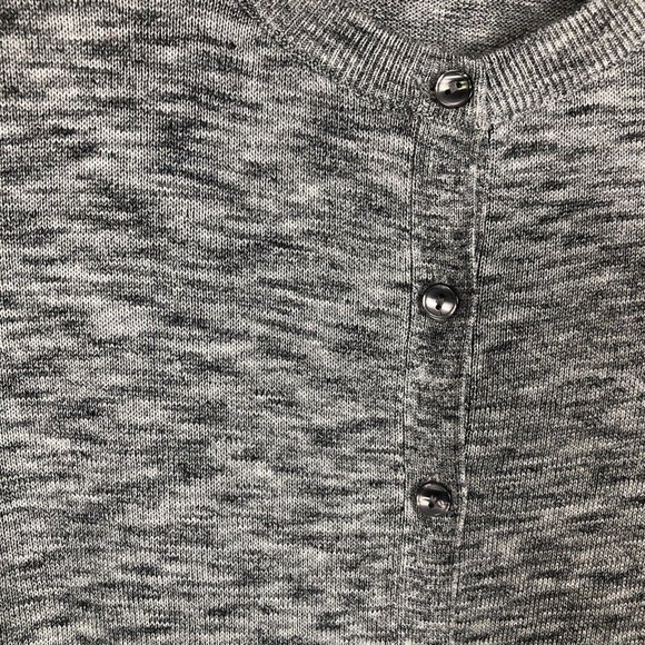 Croft and Barrow Woman's Cardigan Sweater Size Medium Long Sleeve Button Up - Picture 6 of 10